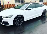 AUDI A7 jsme obuli na Alu kolo originál AUDI Q7 9.5x21" ET31, 5x112x66.5 a Dunlop SP Sport Maxx GT 275/35 R21 103Y RO1