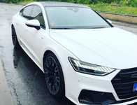 AUDI A7 jsme obuli na Alu kolo originál AUDI Q7 9.5x21" ET31, 5x112x66.5 a Dunlop SP Sport Maxx GT 275/35 R21 103Y RO1