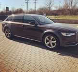 AUDI A6 ALLROAD jsme obuli na Alu kolo originál AUDI 8.5x19" ET32 5x112x66.5 a Bridgestone Dueler H/P Sport 255/45 R19 100V