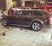 AUDI A6 ALLROAD jsme obuli na Alu kolo originál AUDI 8.5x19" ET32 5x112x66.5 a Bridgestone Dueler H/P Sport 255/45 R19 100V