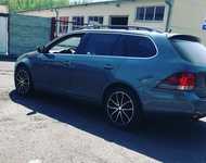 VW GOLF jsme obuli na Alu kolo MILLE MIGLIA 7x17“ ET40, 5x112x57 a Saetta Touring 2 225/45 R17 94Y XL