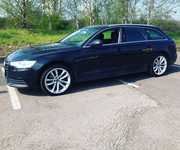 AUDI A6 jsme obuli na Alu kolo originál AUDI 8.5x19" ET32, 5x112x66.5 a Continental SportContact 3 255/40 R19 100Y