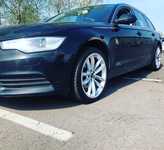 AUDI A6 jsme obuli na Alu kolo originál AUDI 8.5x19" ET32, 5x112x66.5 a Continental SportContact 3 255/40 R19 100Y