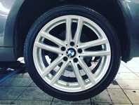 BMW 3 jsme obuli na Alu kolo RIAL 8x18" ET34, 5x120x72.5 a Saetta Touring 2 225/45 R18 95W XL