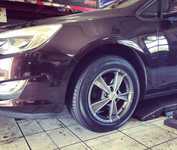 OPEL ASTRA jsme obuli na Alu kolo RIAL 7.5x16" 5x105x56.5 ET37 a Saetta Touring 2 205/60 R16 92H