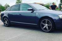 AUDI A6 jsme obuli na Alu kolo MAM 8x18“ ET30, 5x112x66.5 a Continental ContiProContact 235/40 R18 95H XL