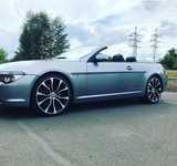 BMW 6 jsme obuli na Alu kolo originál BMW 5x120x72.5 PŘEDNÍ 8.5x21“ ET42 a Pirelli PZero 245/35 R21 96Y RFT *, ZADNÍ 10x21“ ET51 a Pirelli PZero 275/30 R21 98Y RFT *