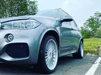 BMW X5 jsme obuli na Alu kolo originál ALPINA Přední 5x120x74 10x21" ET40 a Dunlop SP Sport Maxx 285/35 R21 105W XL RFT *, Zadní 5x120x74 11.5x21" ET38 a Dunlop SP Sport Maxx 325/30 R21 108Y XL RFT *