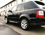 LAND ROVER RANGE ROVER jsme obuli na Alu kolo originál LAND ROVER 9x19“ ET53 5x120x72.5 a Dunlop Grandtrek WT M3 255/50 R19 107V XL + čidla tlaku TPMS