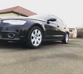 AUDI A6 jsme obuli na Alu kolo originál AUDI 7.5x18" ET26 5x112x66.5 a Yokohama BluEarth Winter V905 245/45 R18 100V