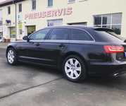 AUDI A6 jsme obuli na Alu kolo originál AUDI 7.5x18" ET26 5x112x66.5 a Yokohama BluEarth Winter V905 245/45 R18 100V