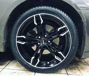 BMW 5 jsme obuli na Alu kolo GMP 8x19“ ET30, 5x112x66.5 a Hankook W320 Winter i*cept Evo 2 245/40 R19 98V XL