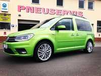 VW CADDY jsme obuli na Alu kolo originál SEAT 7x18" ET45 5x112x57 a Saetta Touring 2 225/40 R18 92Y XL