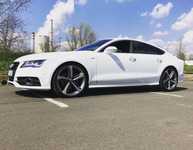 AUDI A7 jsme obuli na Alu kolo originál AUDI 9x21" ET35, 5x112x66.5 a Continental ContiSportContact 5P 275/30 R21 98Y XL RO1