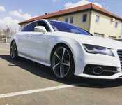 AUDI A7 jsme obuli na Alu kolo originál AUDI 9x21" ET35, 5x112x66.5 a Continental ContiSportContact 5P 275/30 R21 98Y XL RO1