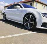 AUDI A7 jsme obuli na Alu kolo originál AUDI 9x21" ET35, 5x112x66.5 a Continental ContiSportContact 5P 275/30 R21 98Y XL RO1