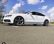 AUDI A7 jsme obuli na Alu kolo originál AUDI 9x21" ET35, 5x112x66.5 a Continental ContiSportContact 5P 275/30 R21 98Y XL RO1