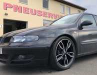 SEAT TOLEDO jsme obuli na Alu kolo originál AUDI 7.5x18" ET37.5, 5x100x57 a Dunlop SP Sport Maxx TT 225/40 R18 92Y XL