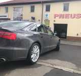 AUDI A6 jsme obuli na Alu kolo originál AUDI 8.5x19" ET40, 5x112x66.5 a GoodYear Eagle F1 Asymmetric 255/40 R19 100Y XL FR AO