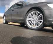 AUDI A6 jsme obuli na Alu kolo originál AUDI 8.5x19" ET40, 5x112x66.5 a GoodYear Eagle F1 Asymmetric 255/40 R19 100Y XL FR AO