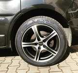 OPEL VIVARO jsme obuli na Alu kolo originál RONAL 8x18" 5x118x71 ET45 a Tracmax X-Privilo TX-3 235/50 R18 101Y