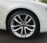 AUDI A5 jsme obuli na Alu kolo originál AUDI 8.5x19" ET32, 5x112x66.5 a Nexen N'Fera SU4 255/35 R19 96W