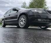 ŠKODA SUPERB jsme obuli na Alu kolo BBS 8x18“ ET37, 5x112x57 a Lassa Driveways Sport 225/40 R18 92Y XL