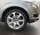 AUDI Q7 jsme obuli na Alu kola ALUTEC 9x20“ ET60 5x130x71.5 a Dunlop Grandtrek WINTER M3 275/45 R20 110V XL