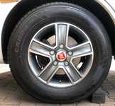 FIAT DUCATO jsme obuli na Alu kolo HRS 6.5x16" 5x130x78.1 ET60 a Pirelli Carrier 215/75 R16 113R