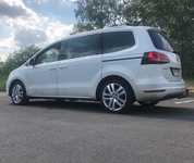 VW SHARAN jsme obuli na Alu kolo originál VW 7x18" ET43, 5x112x57 a Tracmax X-Privilo TX-3 225/45 R18 95Y XL