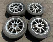 Alu kolo 7.5x16“ 4x98x58 ET40 a Michelin Pilot HX MXM 215/50 R16 90V 20%