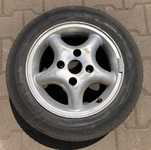 Alu kolo 5,5x13" 4x108x63,3 ET38 a Firestone F-580 165/65 R14 79T 30%