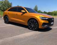 AUDI Q8 jsme obuli na Alu kolo GMP 10x22" ET20, 5x112x66.5 a Continental SportContact 6 285/40 R22 110Y XL + čidla tlaku TPMS