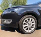 VW POLO jsme obuli na Alu kolo originál ŠKODA 6x16" ET38, 5x100x57 a Dunlop SP FastResponse 215/45 R16 90V XL AO