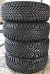 Alu kolo originál VW 6x16" ET48 5x112x57 a Bridgestone Blizzak LM005 205/55 R16 91H 95%