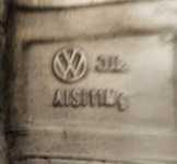 Alu kolo originál VW 6x16" ET48 5x112x57 a Bridgestone Blizzak LM005 205/55 R16 91H 95%