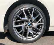 BMW 2 jsme obuli na Alu kolo originál BMW 8x19" ET57, 5x112x66.5 a Continental SportContact 5 225/40 R19 89W SSR * + čidla tlaku TPMS