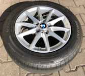 Alu kolo originál BMW 7x16" ET52, 5x112x66.5 a Goodyear EfficientGrip Performance 205/60 R16 92V * RUNFLAT 70% + čidla tlaku TPMS