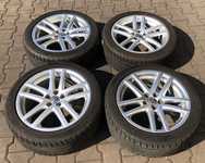 Alu kolo originál VW 7.5x17" ET35, 5x100x57 a Matador MP47 Hectorra 3 225/45 R17 94Y 90%