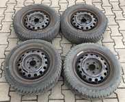 Plechový disk KFZ 8077 5,5Jx15 5x114,3x67 ET47 a Dunlop SP Sport M3 195/65 R15 91H 30%