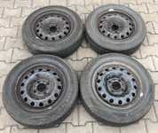 Plechový disk KFZ 6070 5,5Jx14 4x108x65 ET24 a Continental VancoContact 2 175/65 R14 90T 90%