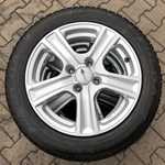 Alu kolo BROCK 5.5x15“ ET45, 4x100x60 a Fulda Kristall Montero 3 165/65 R15 81T 10%