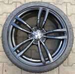 Alu kolo BMW 5x120x72.5 Přední 8.5x19" ET33 a Michelin Pilot Alpin PA4 255/35 R19 96V * 99%, Zadní 9.5x19" ET38 a Michelin Pilot Alpin PA4 275/35 R19 100W * 99% + čidla tlaku TPMS