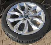 Alu kolo originál ŠKODA 7x18" ET39, 5x100x57 a Continental WinterContact TS 850 P 215/45 R18 93V XL