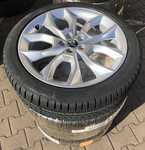 Alu kolo originál ŠKODA 7x18" ET39, 5x100x57 a Continental WinterContact TS 850 P 215/45 R18 93V XL