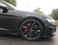 AUDI S6 jsme obuli na Alu kolo originál AUDI 9x21" ET35, 5x112x66.5 a Gripmax Status Pro Winter 255/35 R21 98V