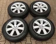 Alu kolo originál VOLVO 7.5x18" 5x108x63.3 ET55 a Michelin Latitude Alpin LA2 235/60 R18 107H XL