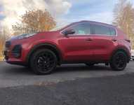 KIA SPORTAGE jsme obuli na Alu kolo RD DESIGN 7x17" 5x114.3x67 ET48 a Nexen Winguard Sport 2 225/60 R17 103H XL