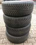 Alu kolo originál VW 6.5x16" ET46 5x112x57 a Goodyear Vector 4Seasons 205/55 R16 94V AO 40%