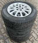 Alu kolo originál PEUGEOT 7x16 5x108x65 ET38 a Pirelli P7 Cinturato 215/60 R16 99H XL 70%